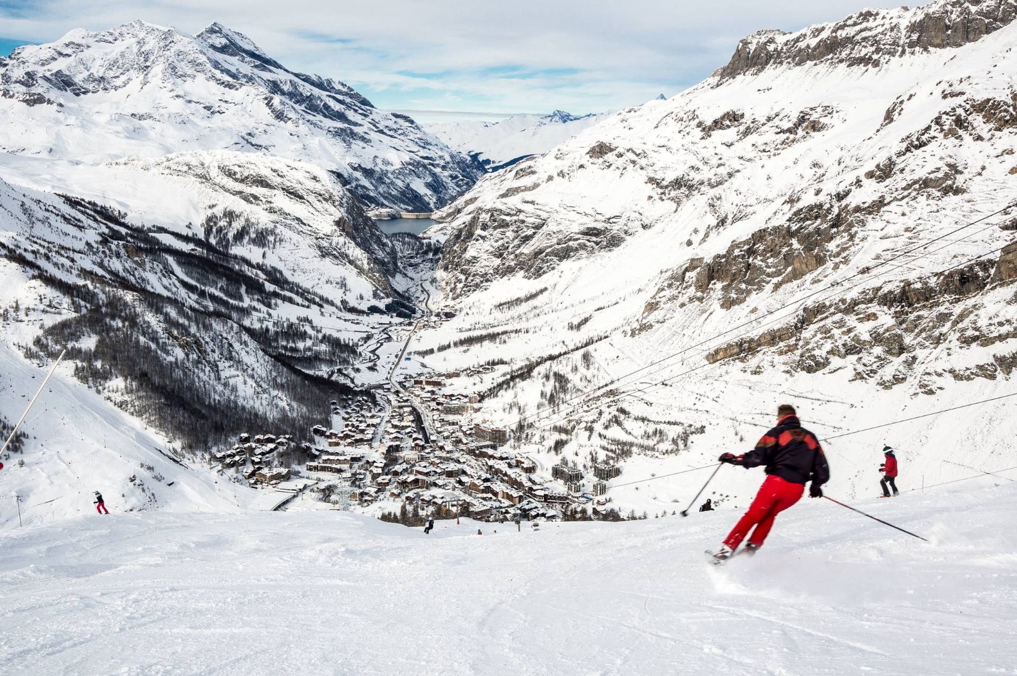 Val d'Isère Av. Olympique station au sein de Val d'Isere, France