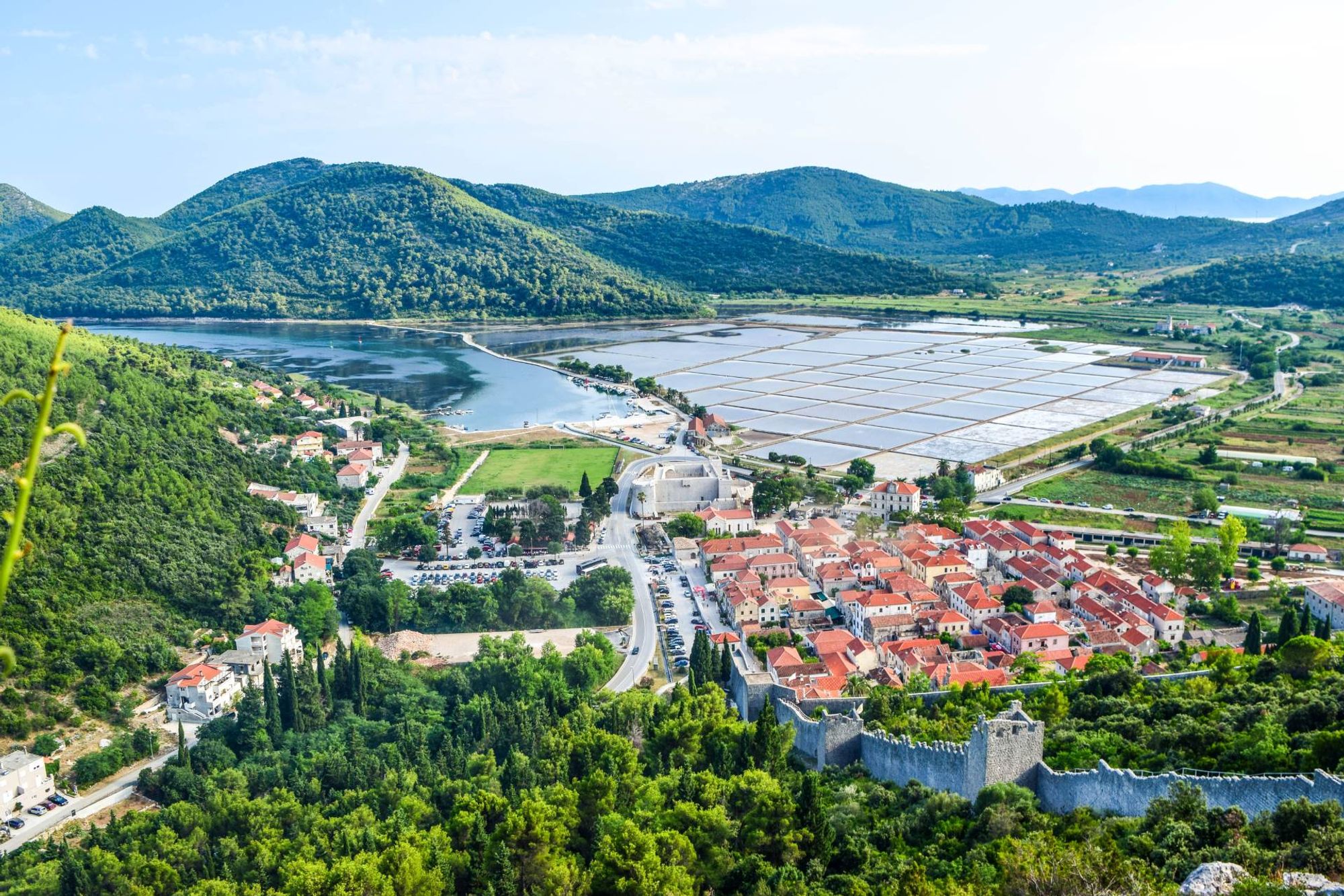 Ston Ina gas station станция в пределах Ston, Croatia