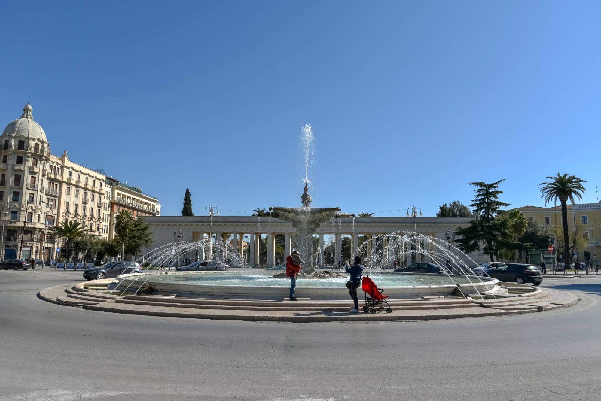 Foggia Train Station station within Foggia, Italy