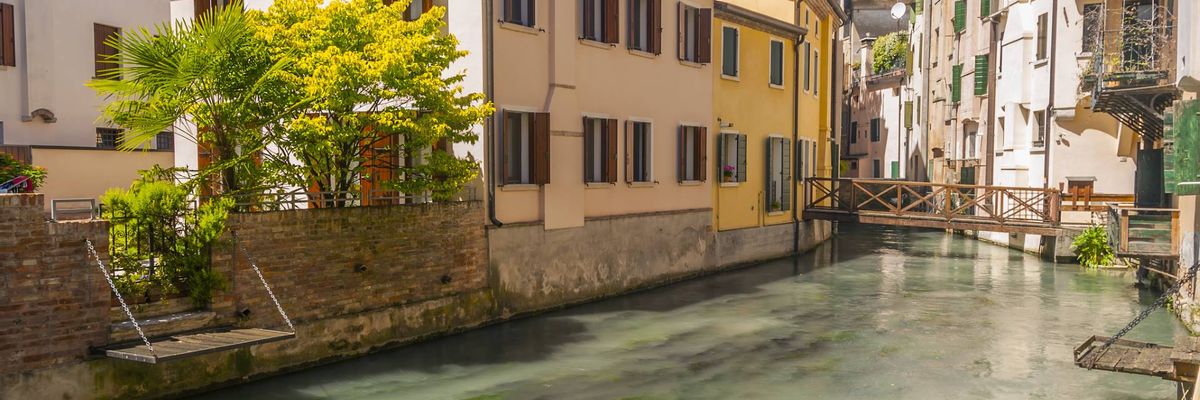 Eine schöne Aussicht vom Zentrum aus Treviso