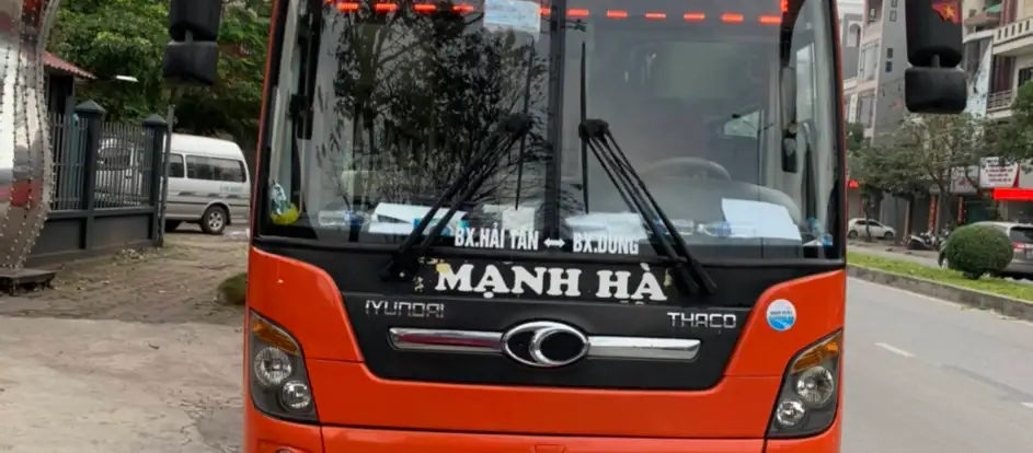 Manh Ha bringing passengers to their travel destination