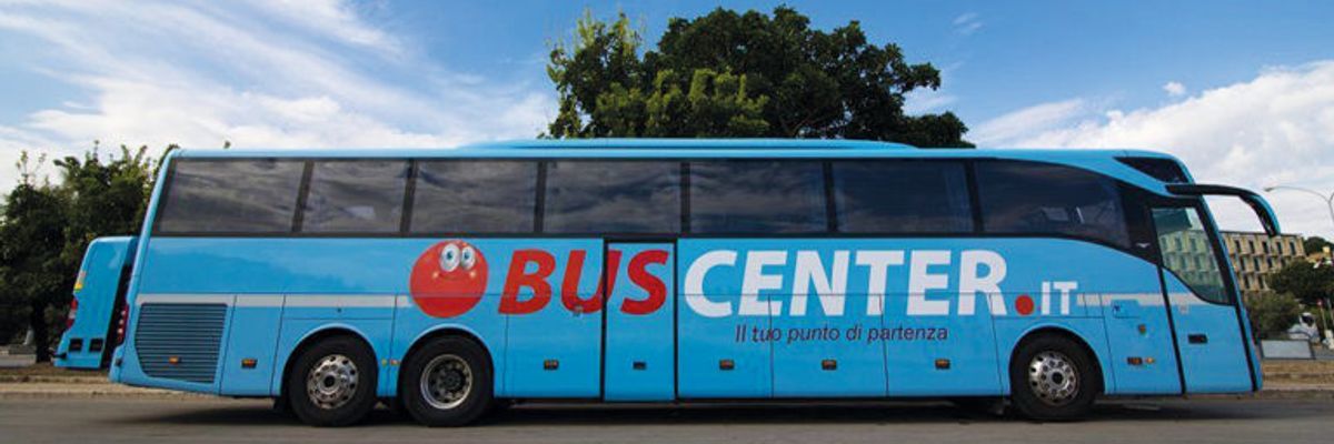 BusCenter bringing passengers to their travel destination