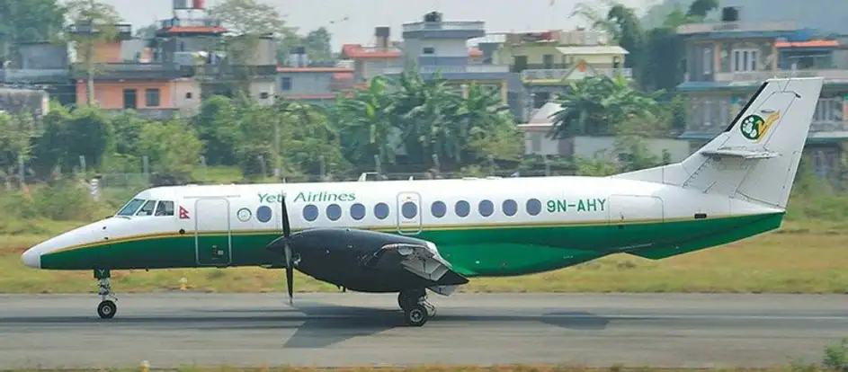 Yeti Airlines llevar a los pasajeros a su destino de viaje