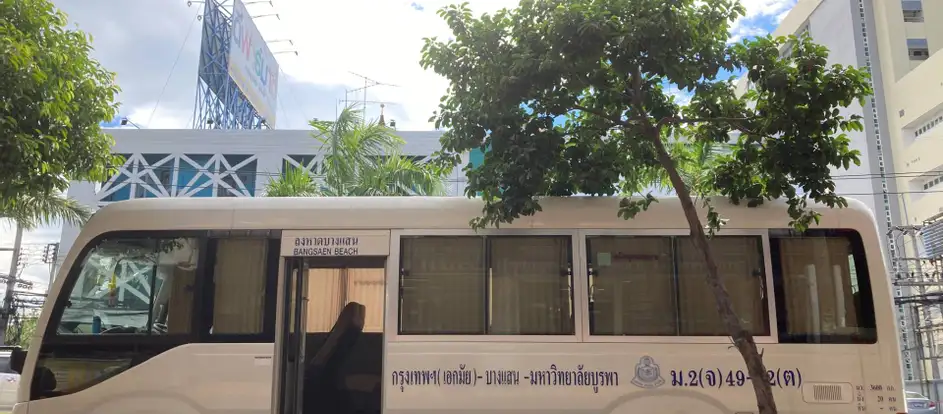 Van 49 bringing passengers to their travel destination