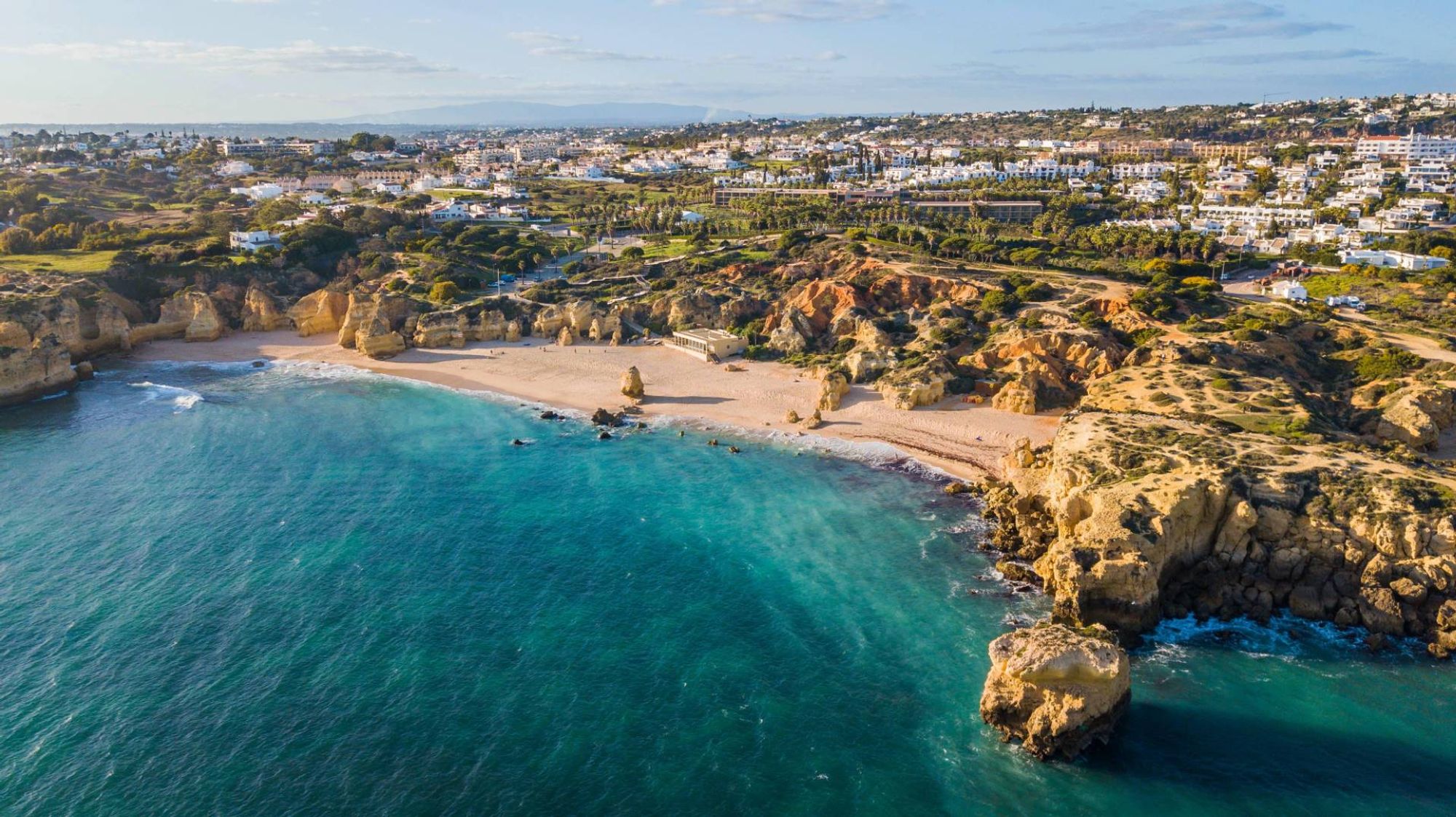 Albufeira Camping Palmeira Bahnhof innerhalb des Zentrums Albufeira, Portugal