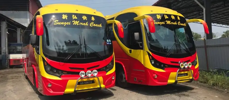 Sungei Merah bringing passengers to their travel destination
