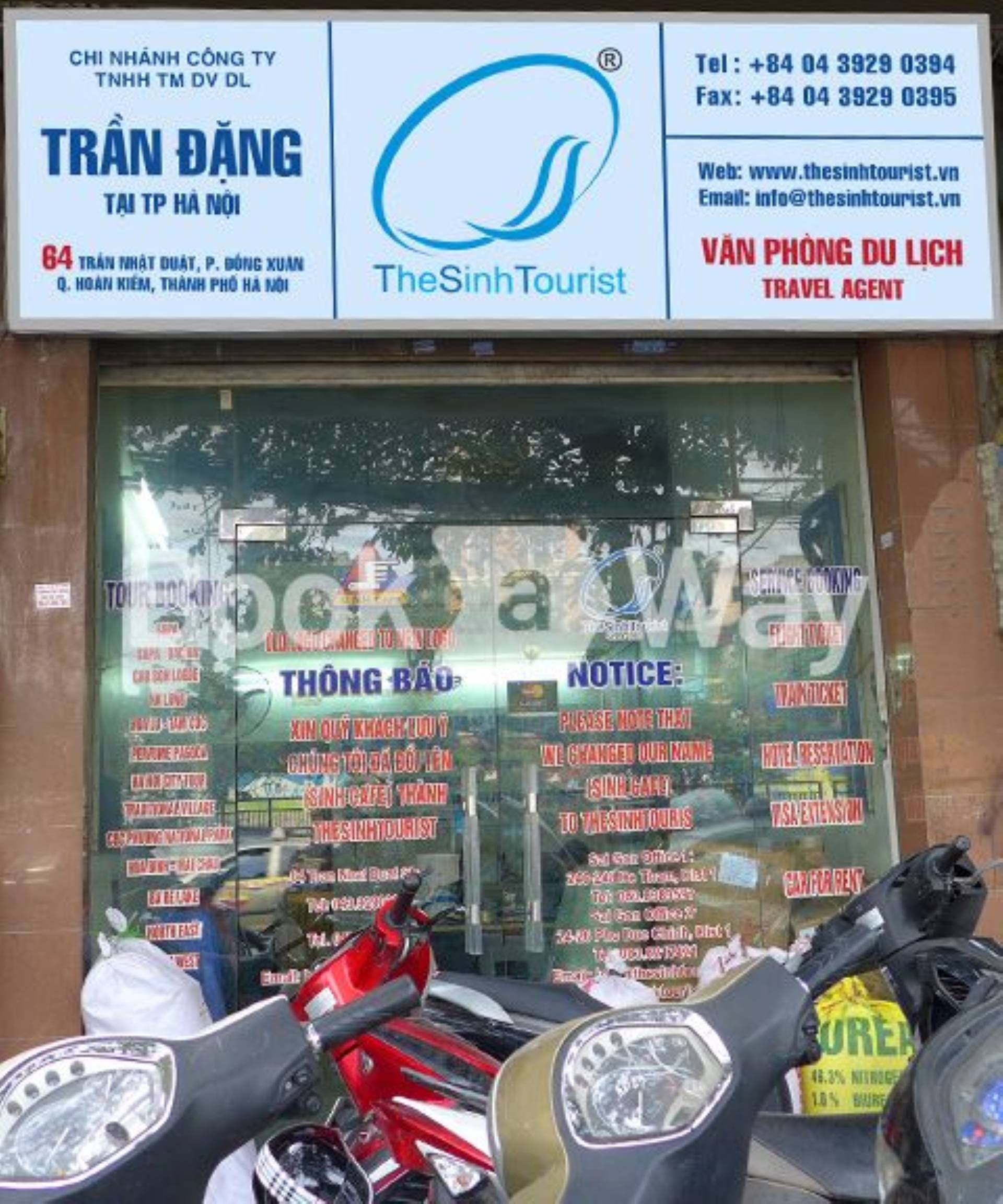 The Sinh Tourist 64 Tran Nhat Duat office