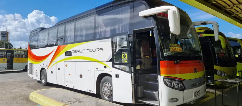 Ceres Iloilo bringing passengers to their travel destination