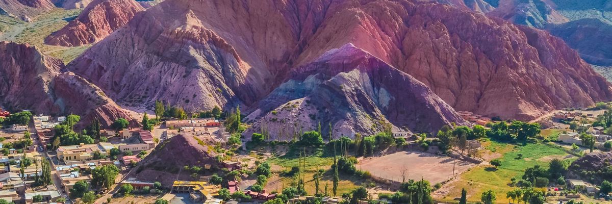 A beautiful view from within central Jujuy