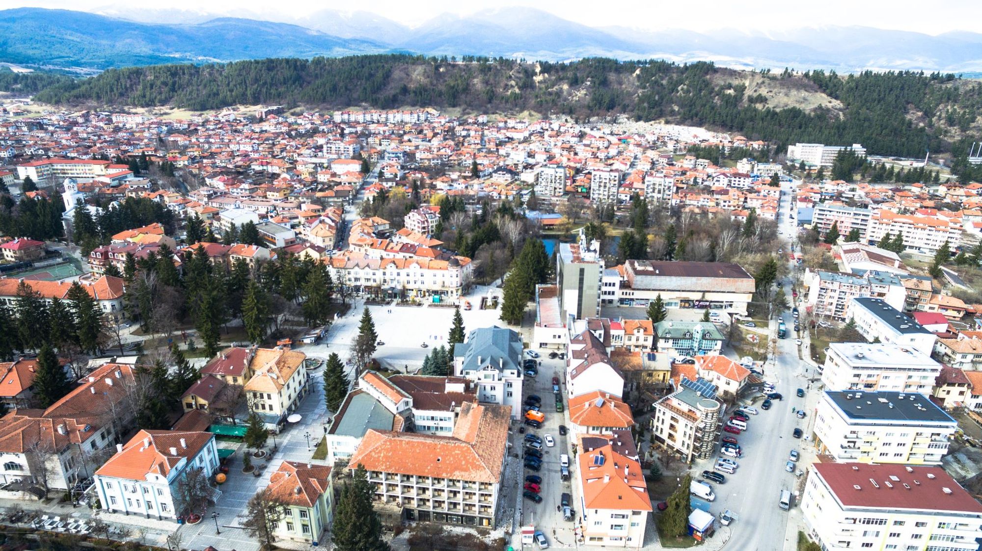 Razlog Bus Station station within Razlog, Bulgaria