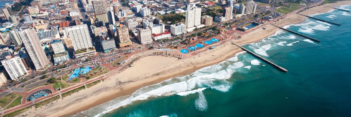 A beautiful view from within central Durban-mobile