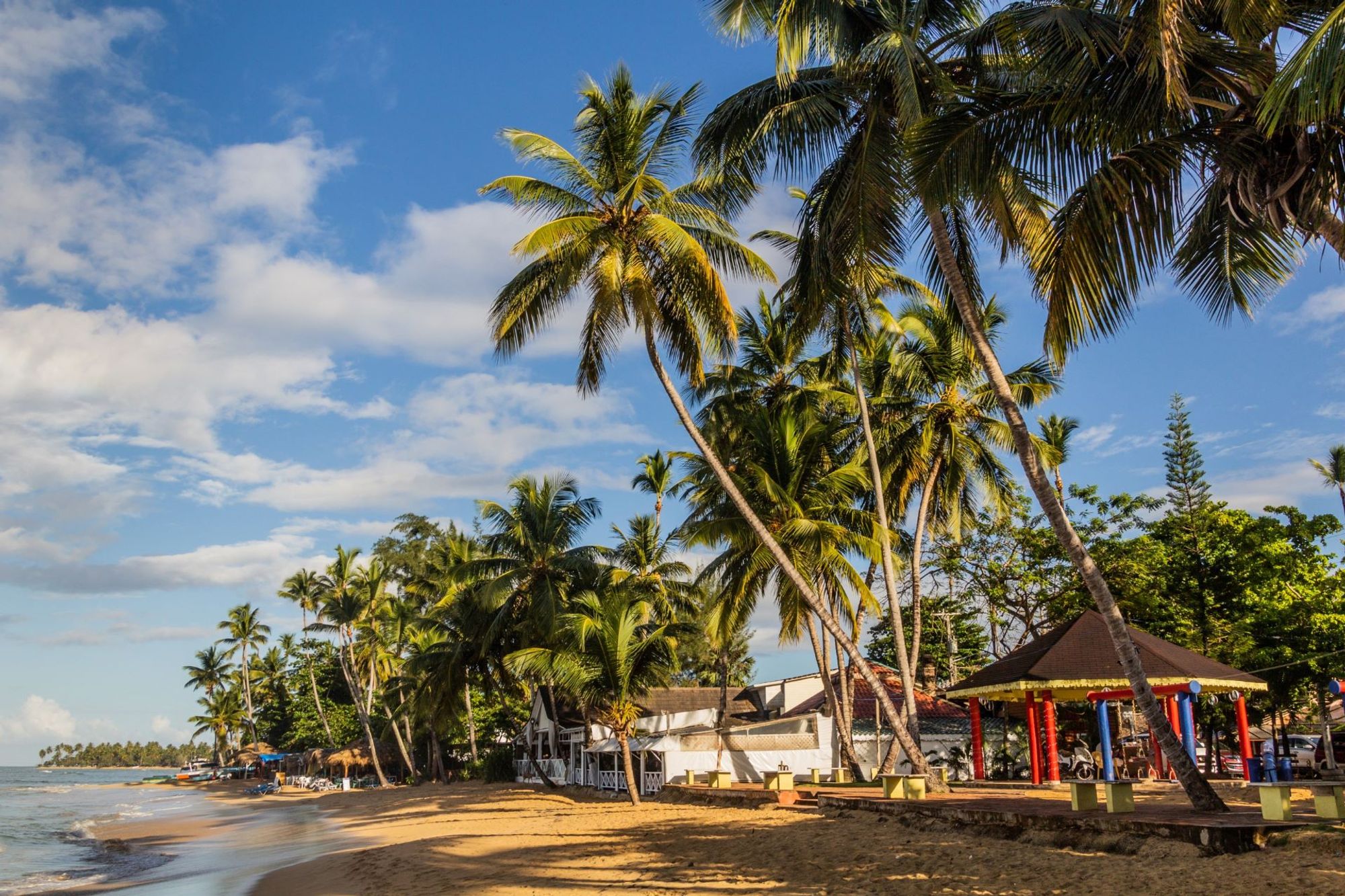 Eine bezaubernde Szenerie vom Zentrum aus Las Terrenas