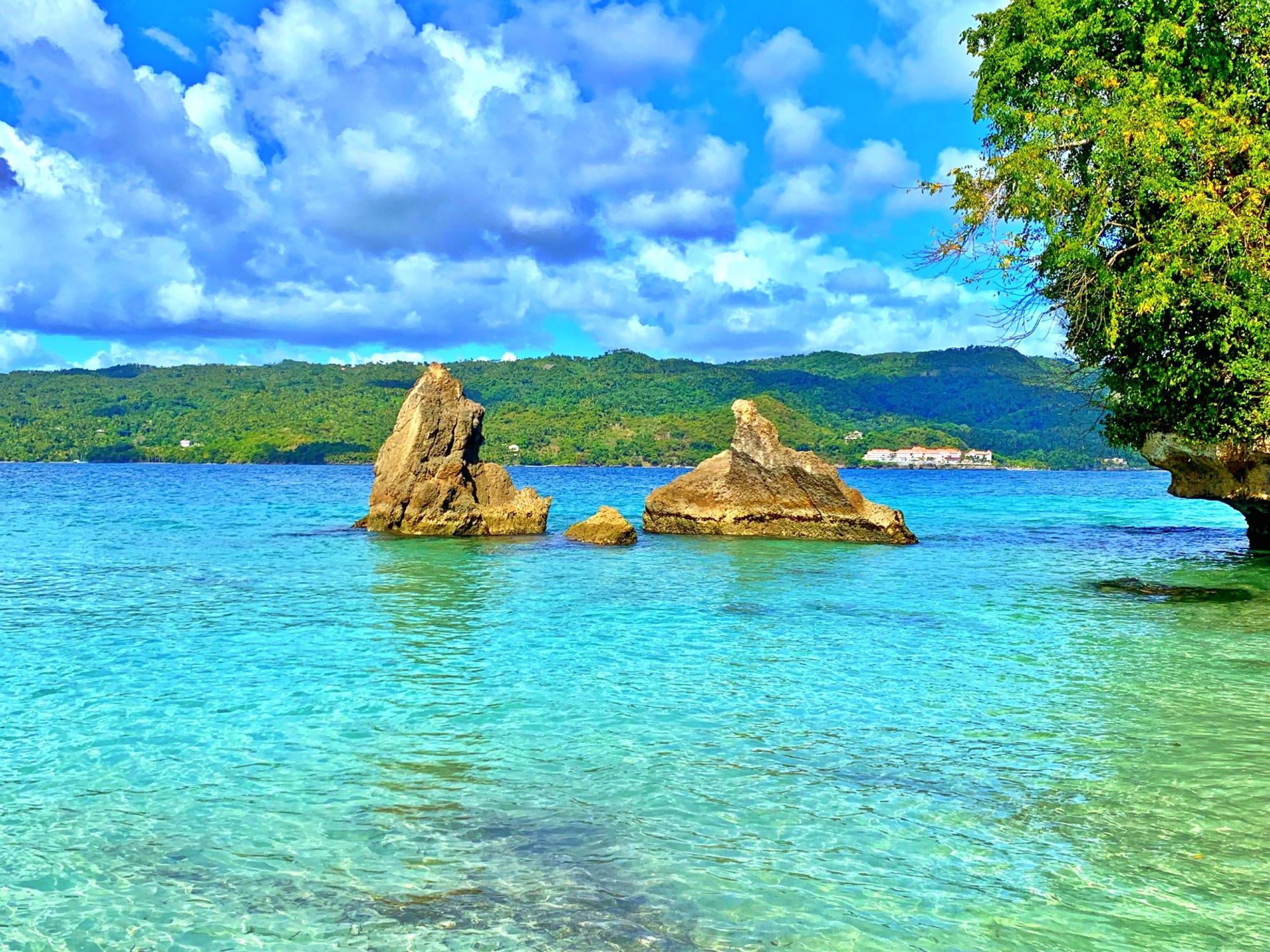 中心部の魅惑的な背景 Rio San Juan