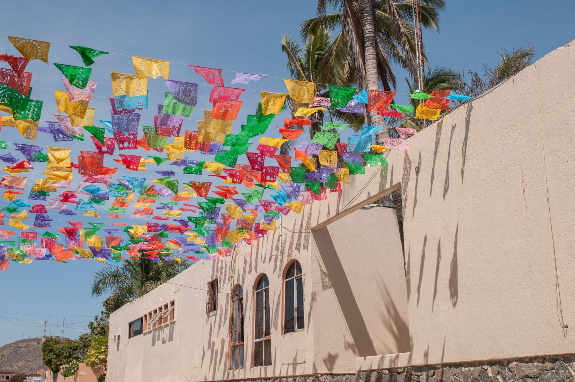 A captivating backdrop of central Todos Santos