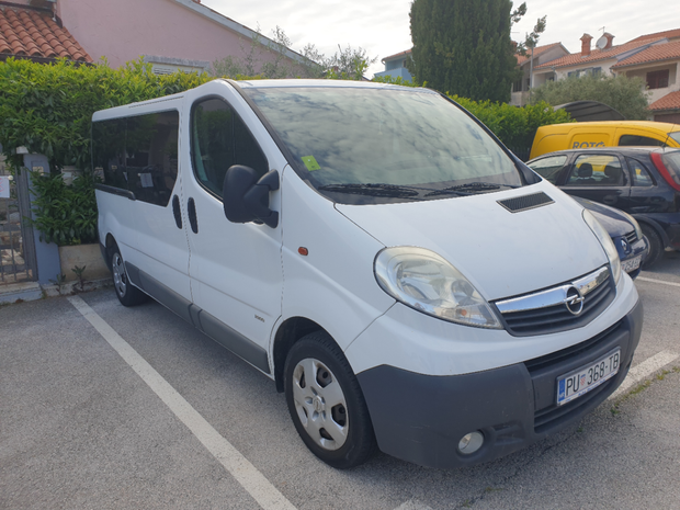 Transports pour aller de Pula à Vrsar