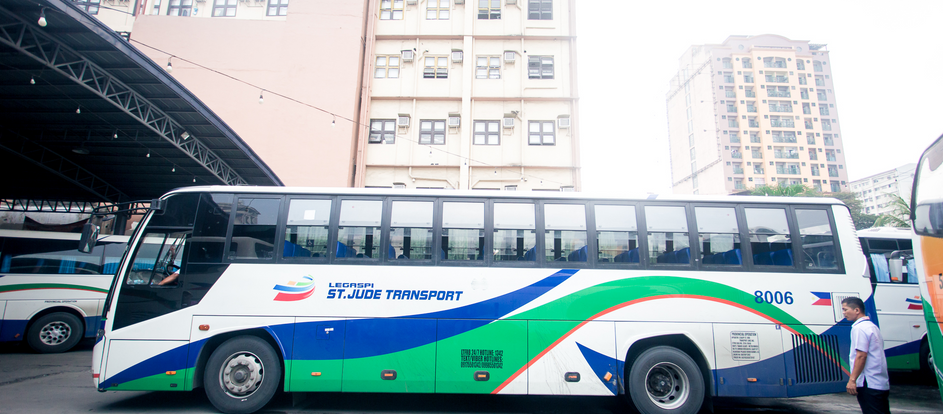 Legaspi St. Jude Transport Lines Inc. bringing passengers to their travel destination