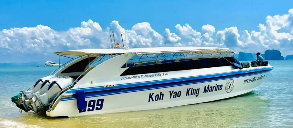 Koh Yao King Marine 将乘客送到其旅行目的地