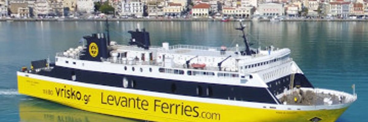 Levante Ferries Fahrgäste werden an ihr Ziel gebracht