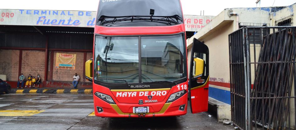 Maya de Oro bringing passengers to their travel destination