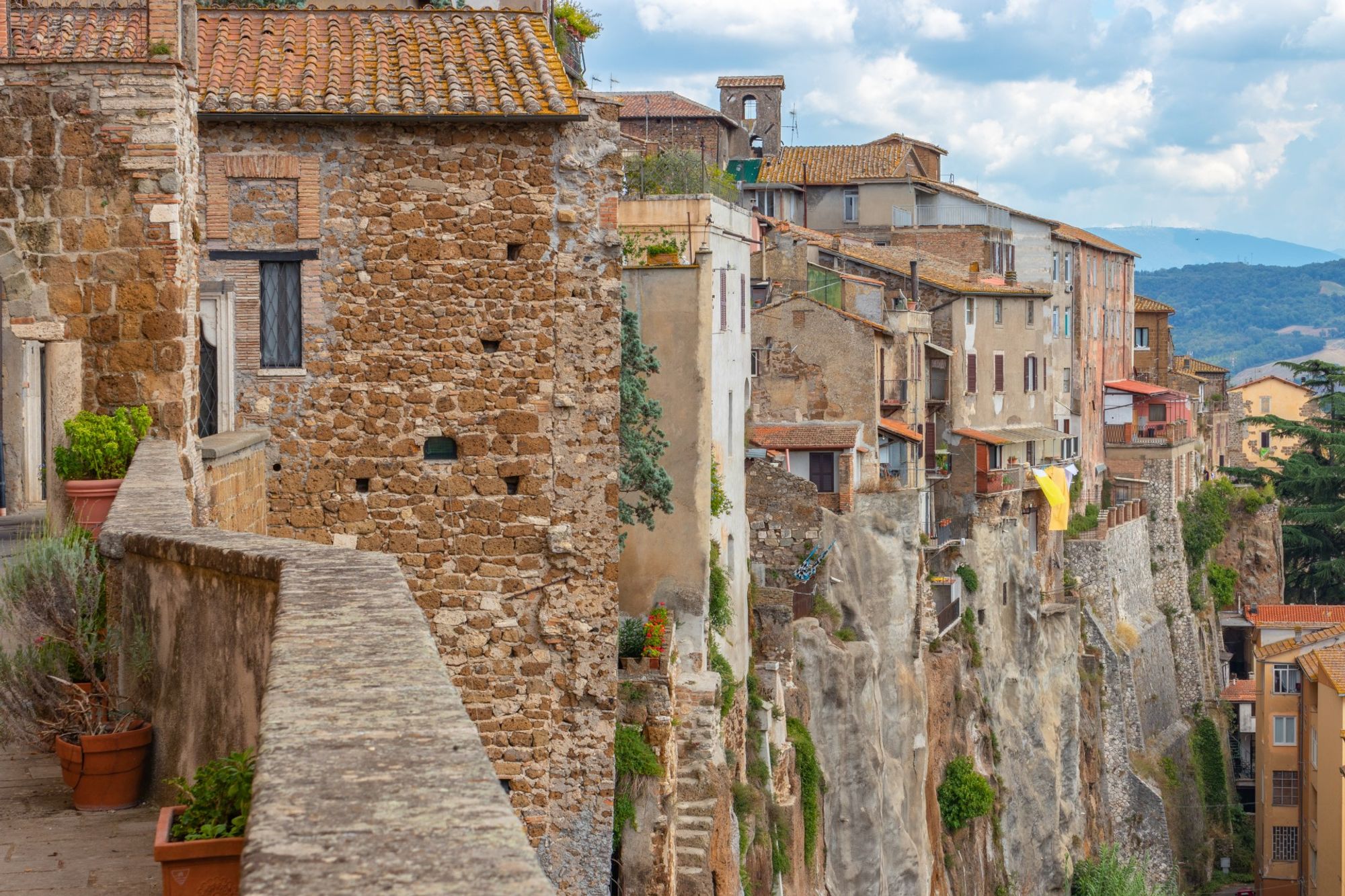 Orte Via Tuscania station binnen Orte, Italy