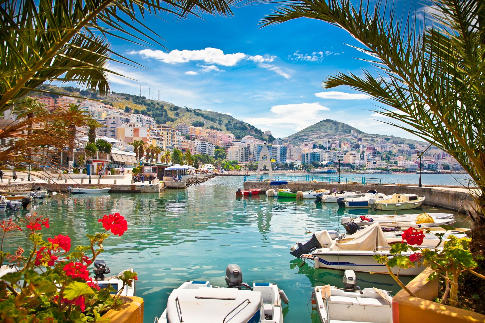 Saranda Port станция в пределах Saranda, Albania