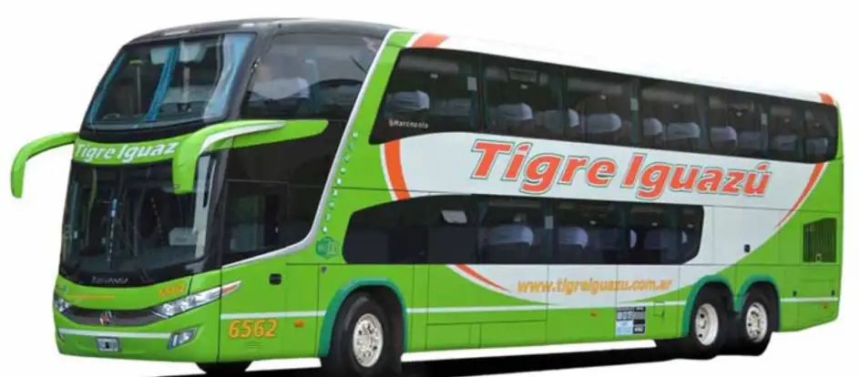 Expreso Tigre Iguazu 승객을 여행 목적지까지 운송