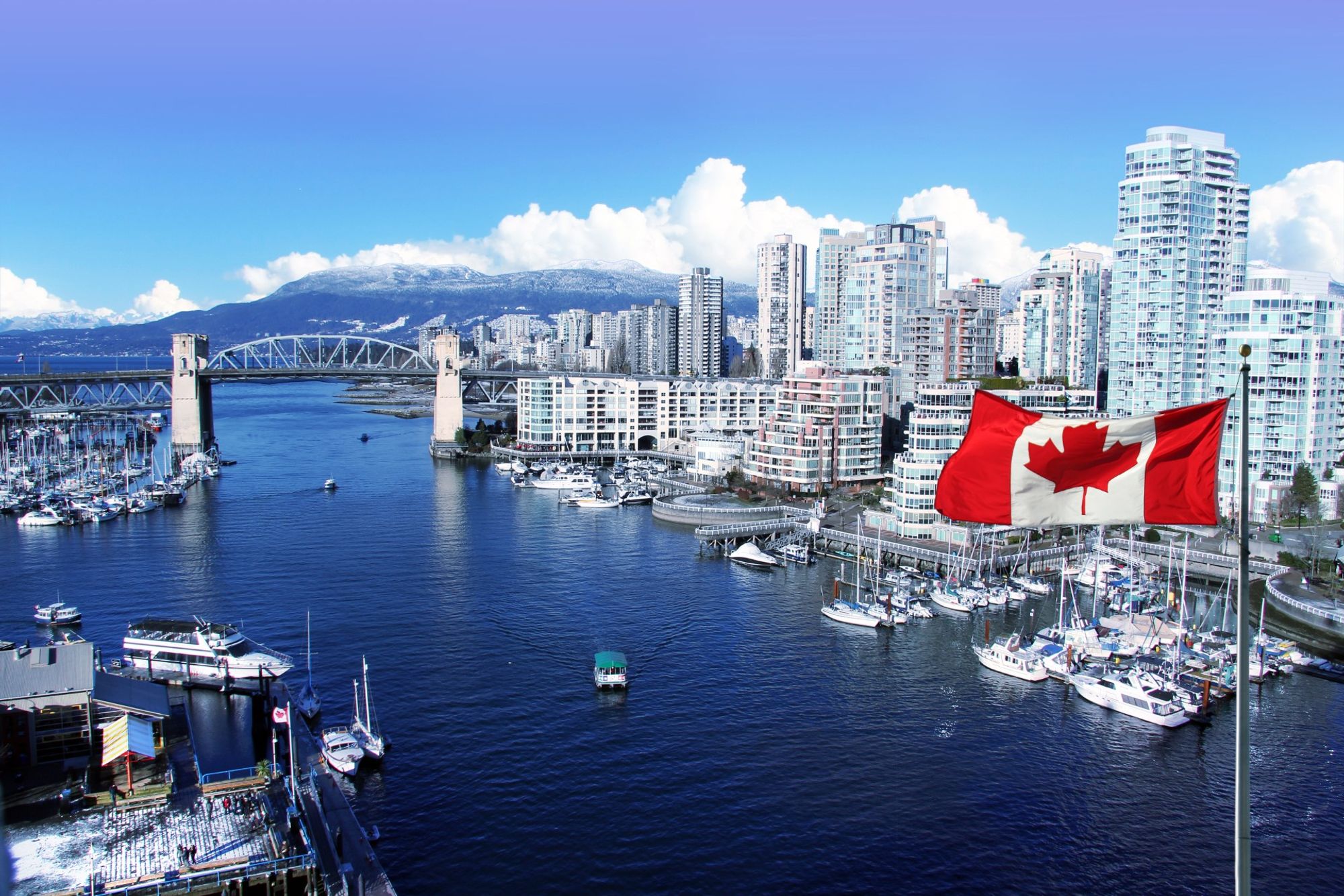 Vancouver Canada Place Pier สถานีภายใน Vancouver, Canada