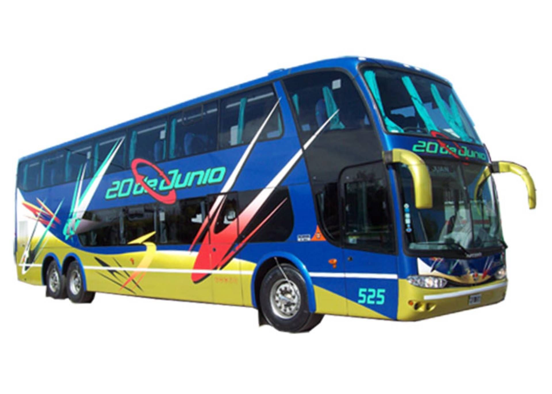 130 Reclining Seats Bus 