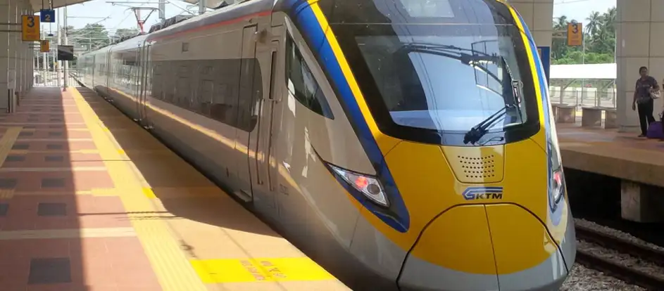 KTMB bringing passengers to their travel destination