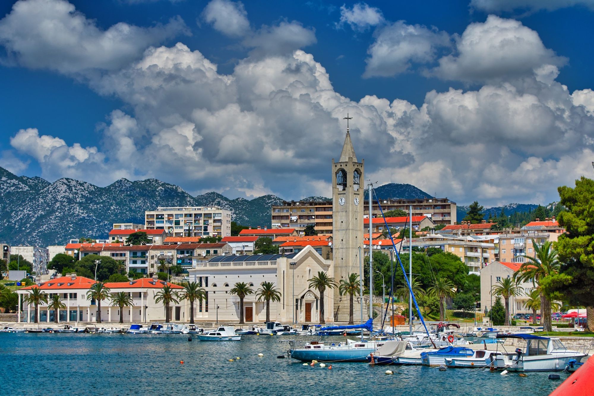 Ploce Bus Station station binnen Ploce, Croatia