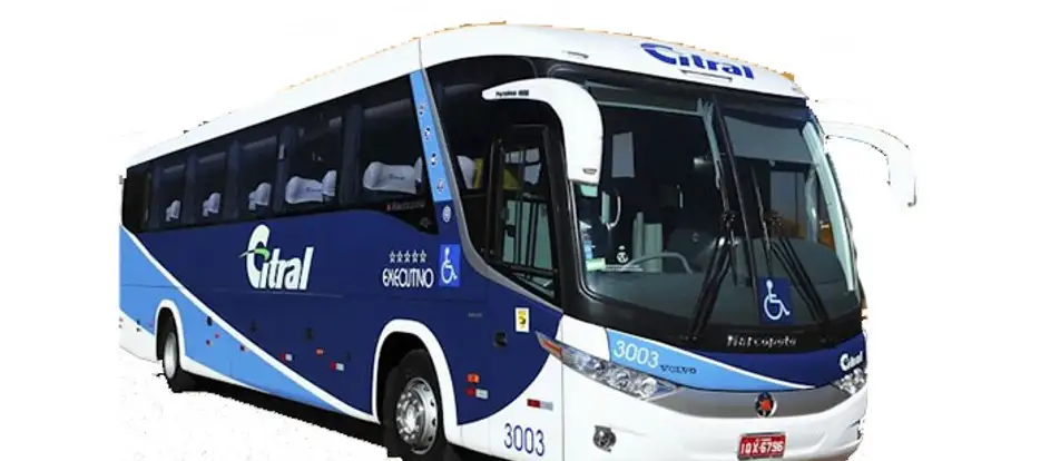 Citral llevar a los pasajeros a su destino de viaje