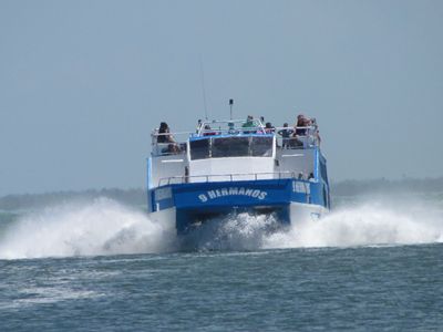 Tourist bus-ferry 