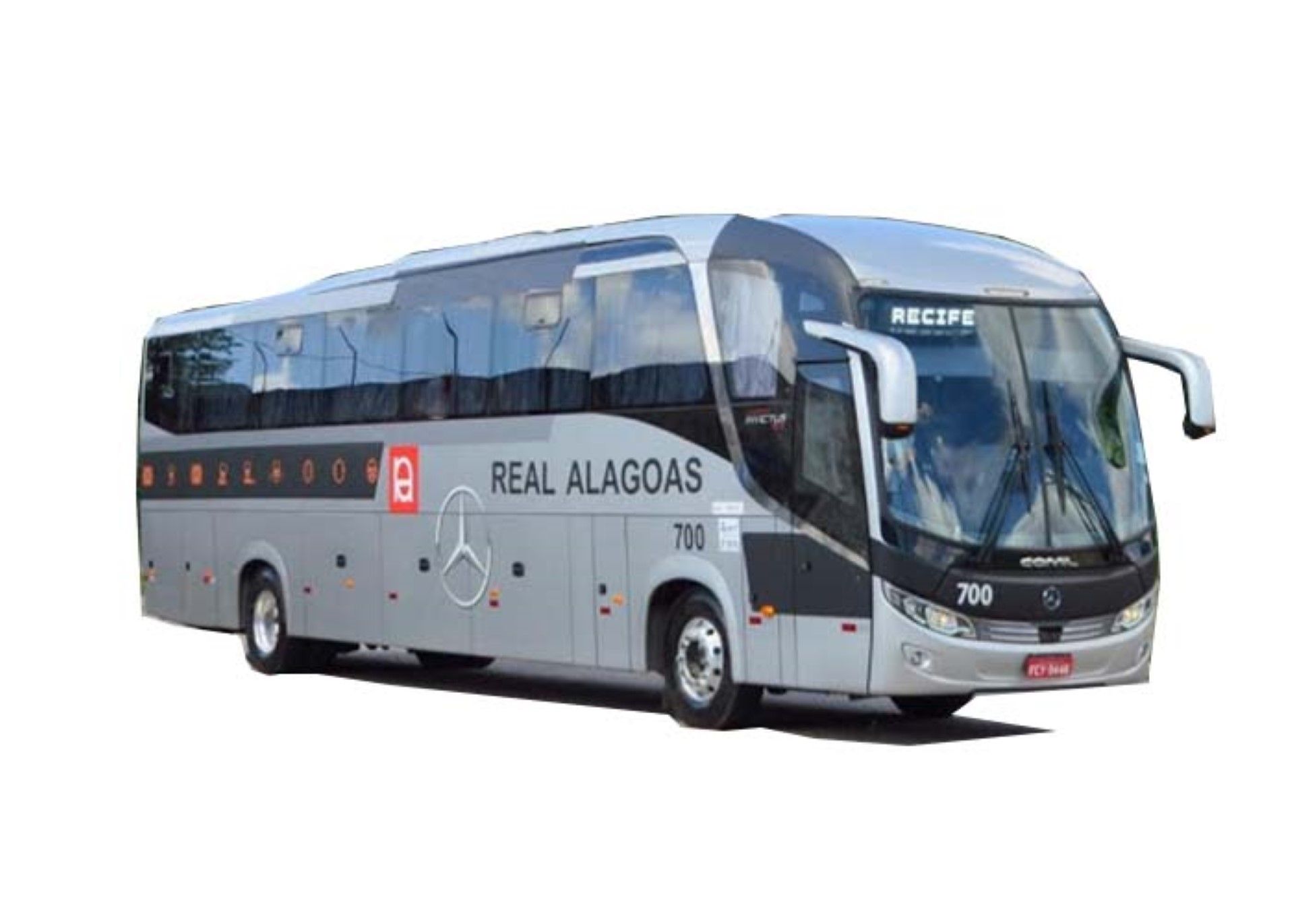 120 Reclining Seats Bus 