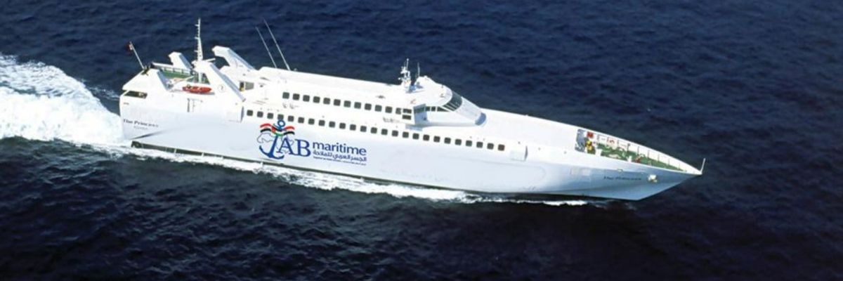 AB Maritime Ferries Fahrgäste werden an ihr Ziel gebracht