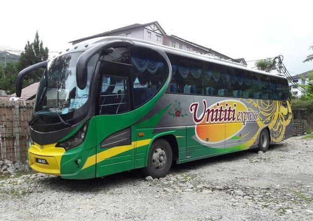 Transports pour aller de Pahang à Butterworth