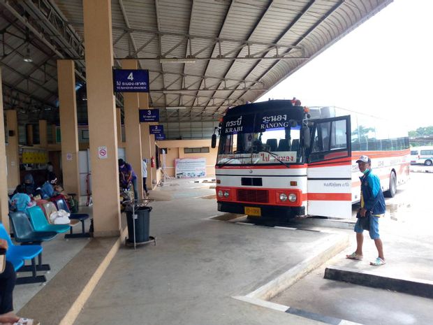 Transports pour aller de Krabi à Ranong