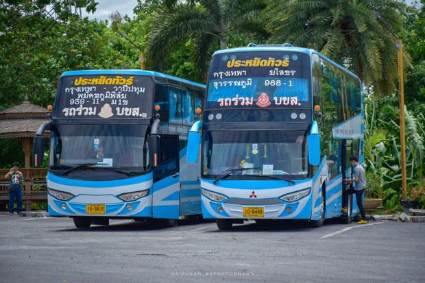 Transports pour aller de Korat à Bangkok
