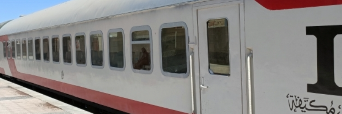 Egyptian National Railways llevar a los pasajeros a su destino de viaje
