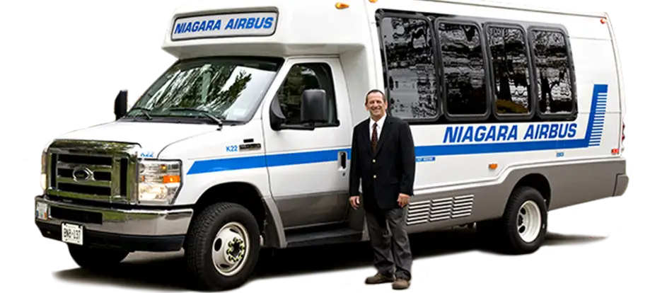 Niagara Airbus bringing passengers to their travel destination