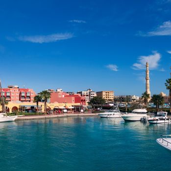 View of Luxor to Hurghada