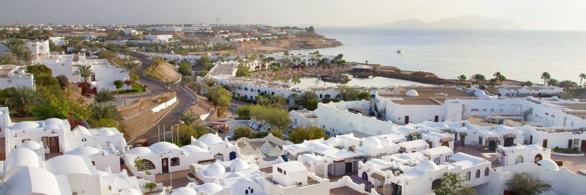 Eine schöne Aussicht vom Zentrum aus Sharm El Sheikh-mobile
