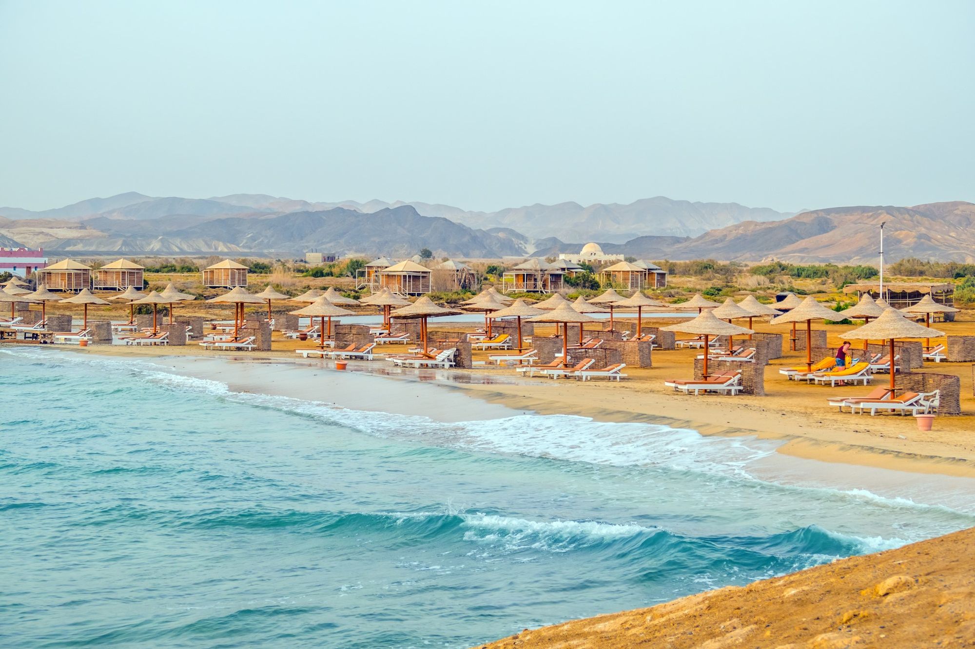 Royal Tulip Beach Resort station binnen Marsa Alam, Egypt