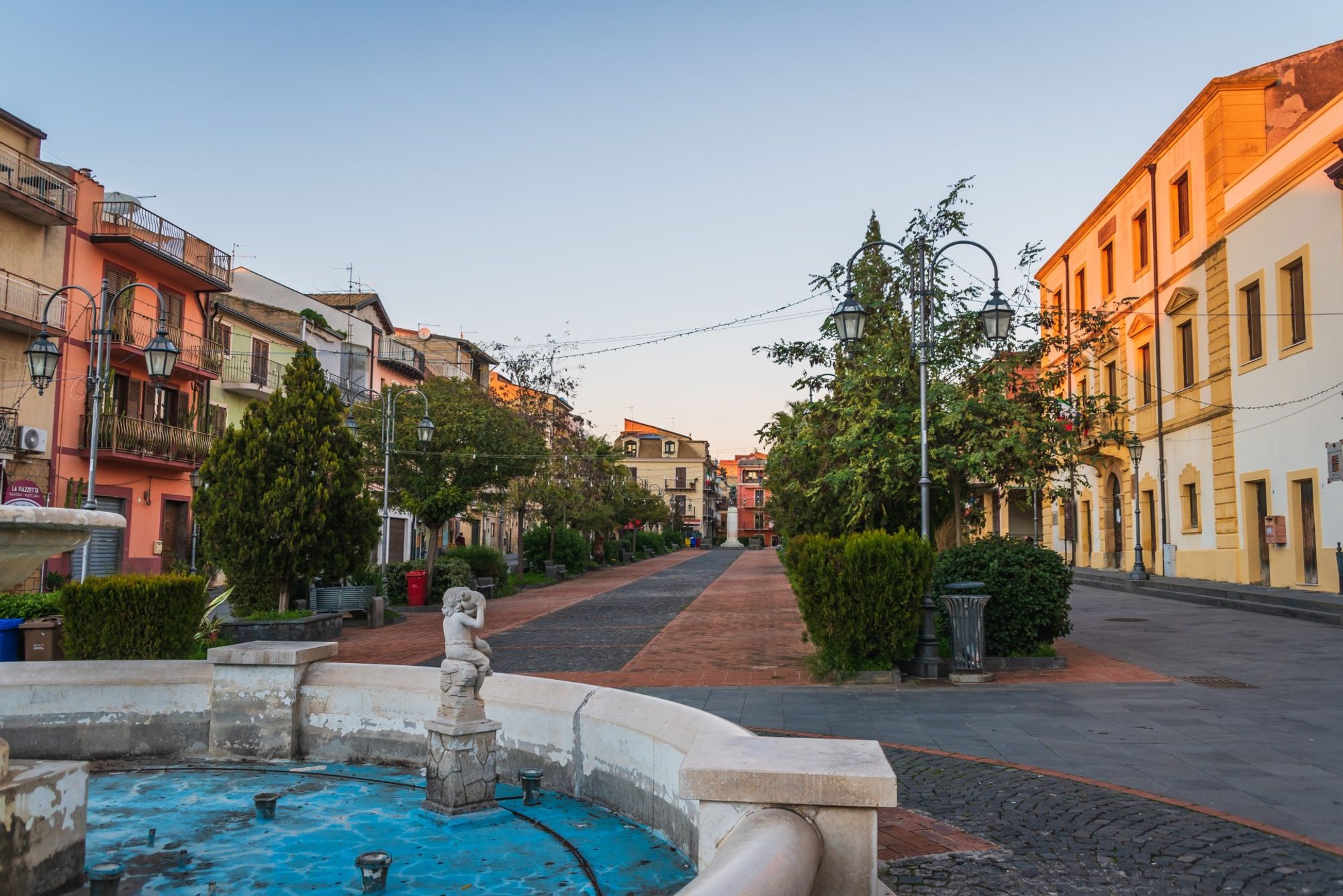 Barrafranca Corso Garibaldi สถานีภายใน Barrafranca, Italy