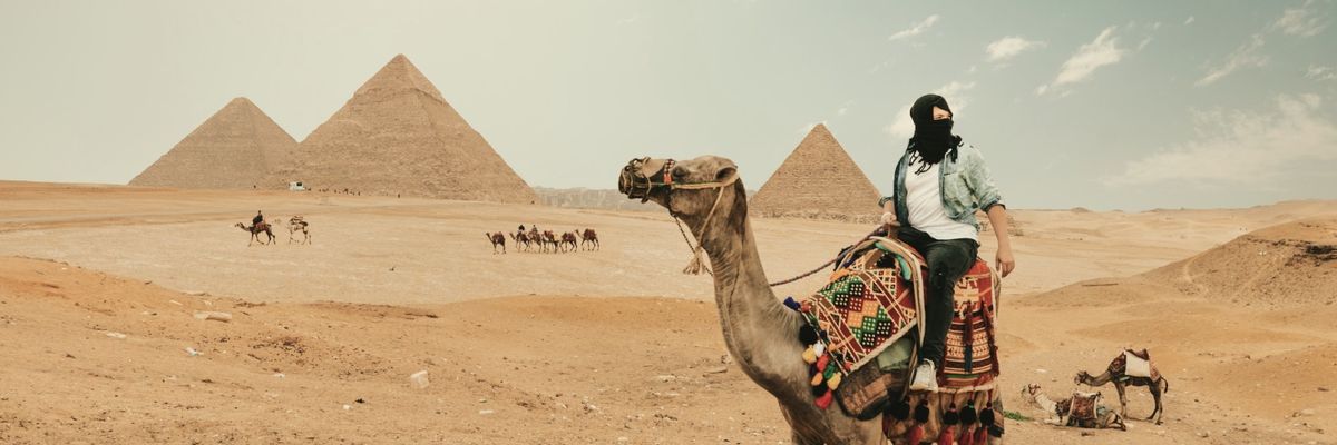 Ein reizvoller Blick aus dem Zentrum Egypt