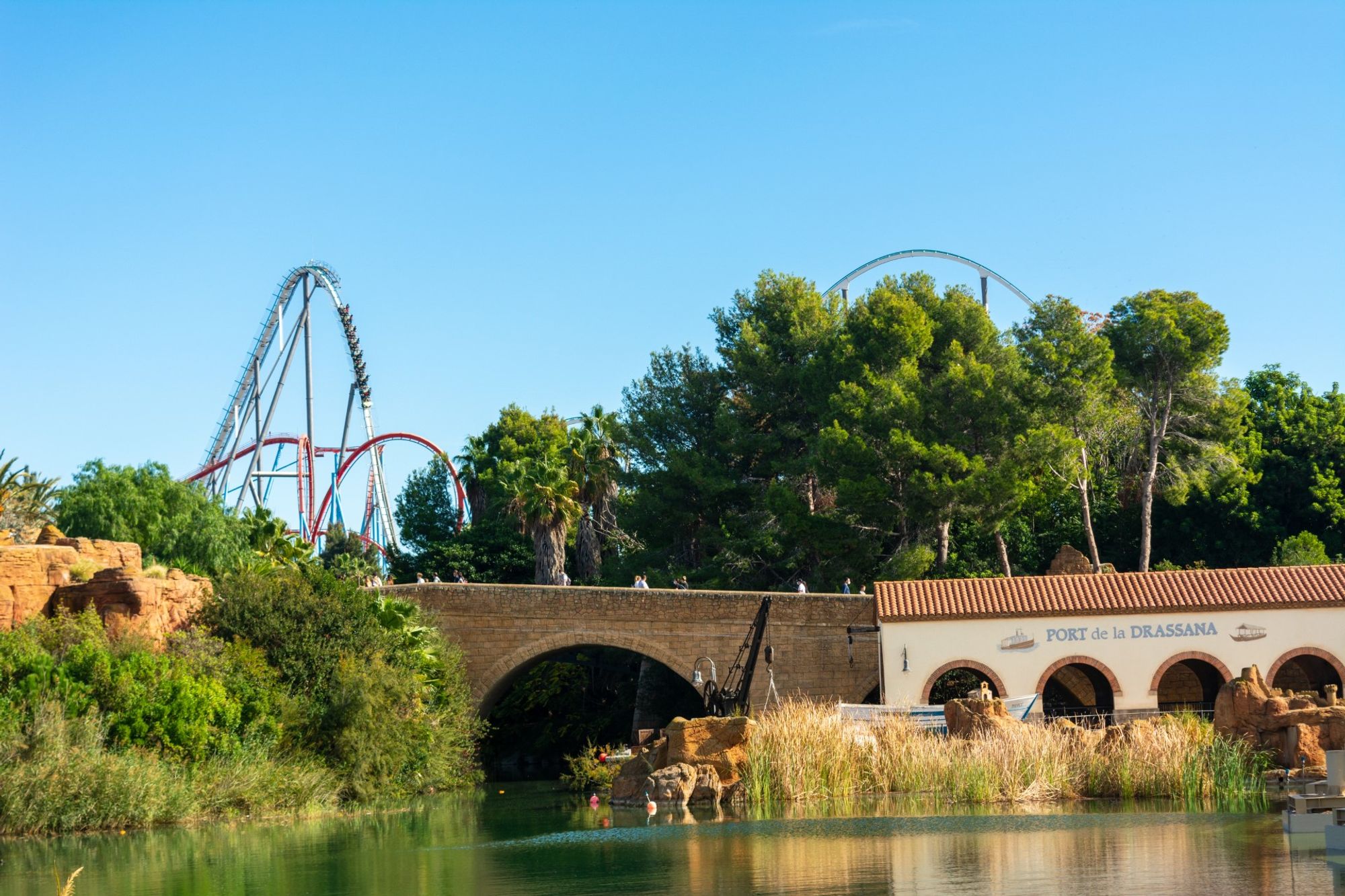 Hotel PortAventura station within PortAventura, Spain