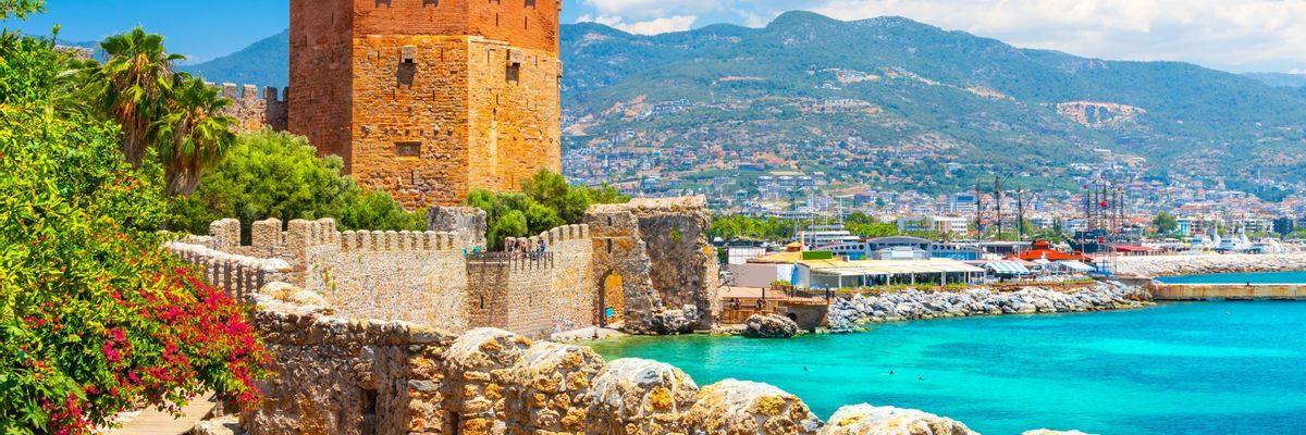 A beautiful view from within central Alanya-mobile