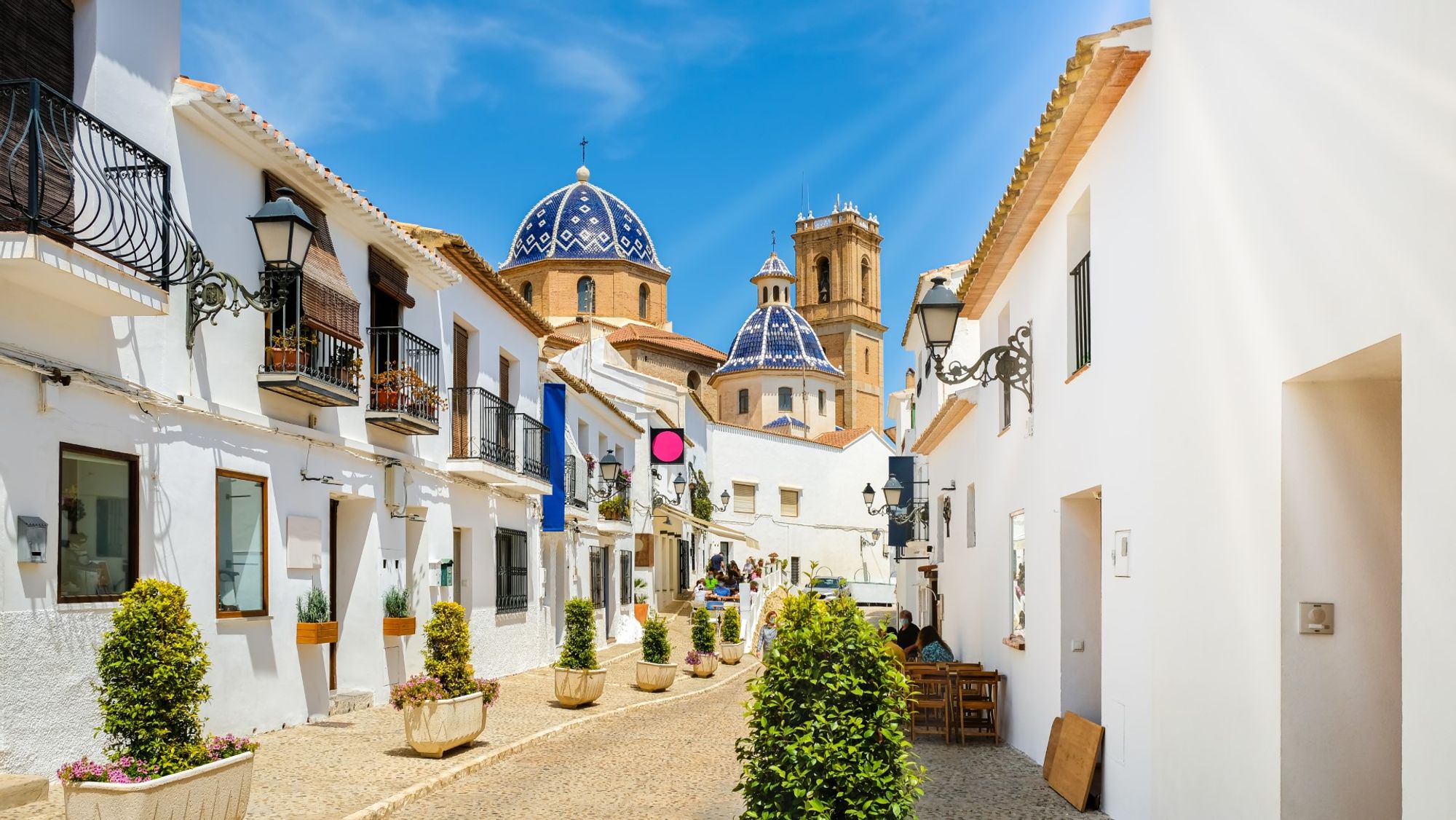 Altea Carrer la Mar nhà ga trong khoảng Altea, Spain