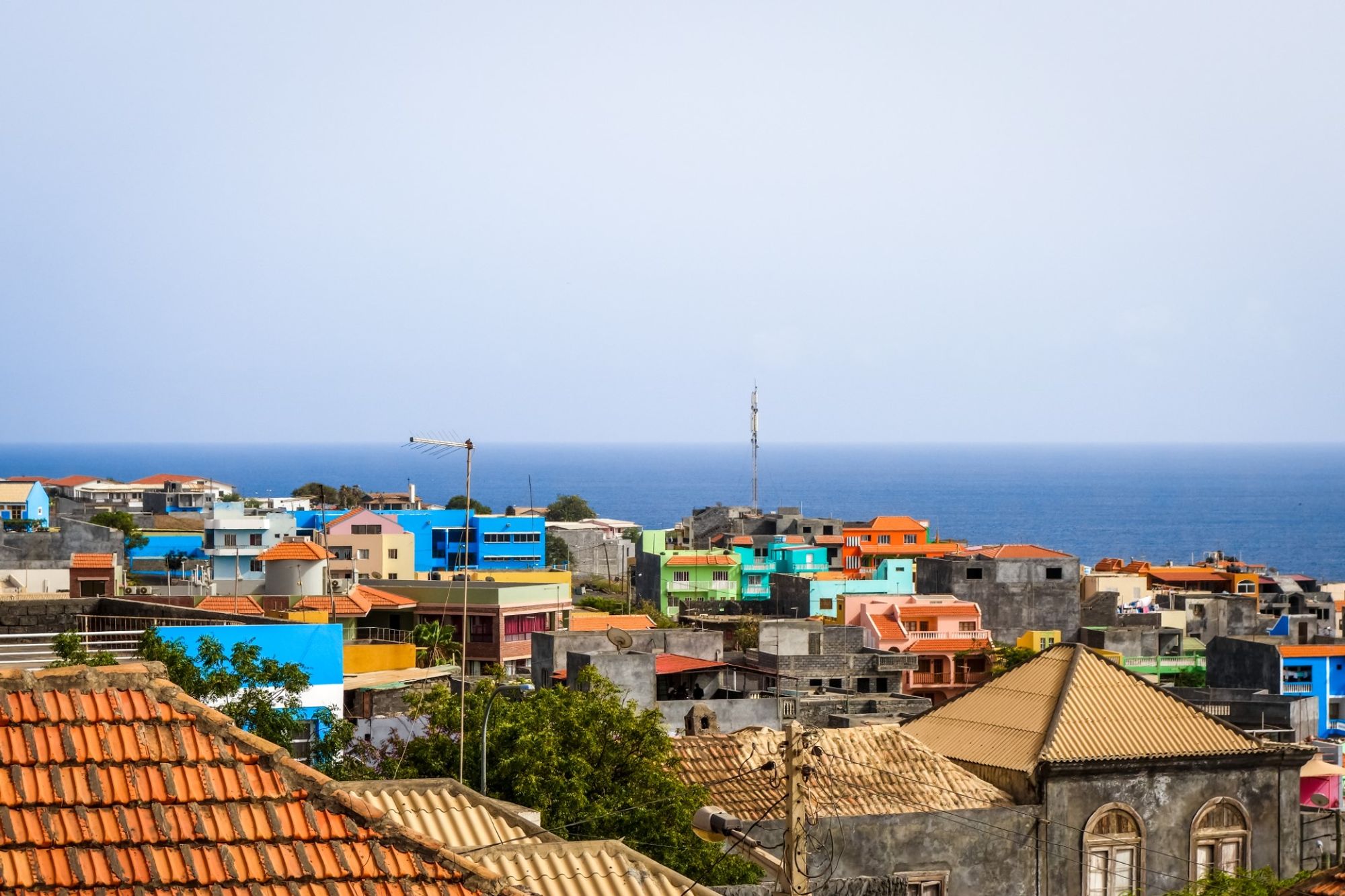 Sao Filipe Airport (SFL) station within Sao Filipe, Fogo Island, Cape Verde