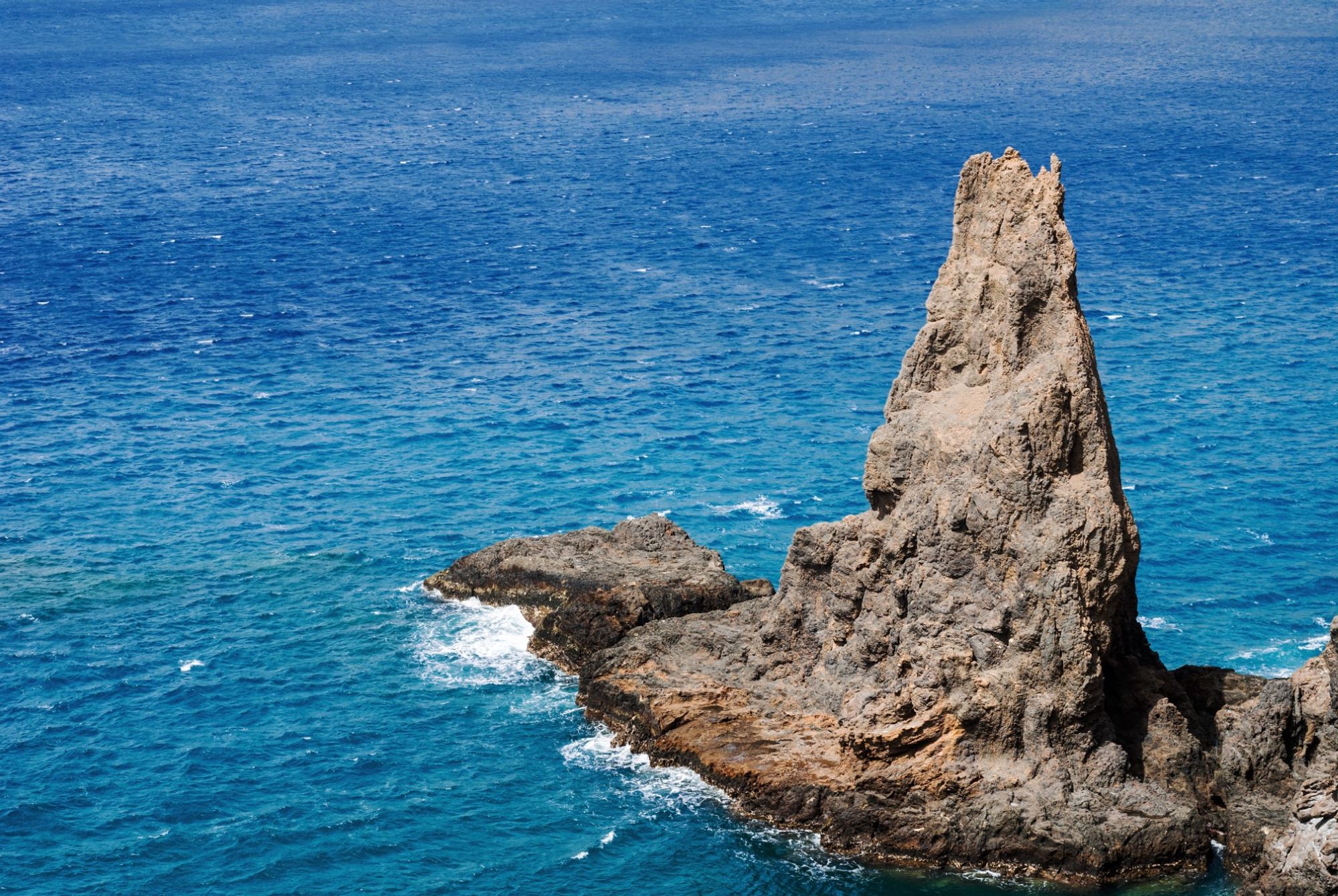 中心部の魅惑的な背景 Cachaco, Brava Island