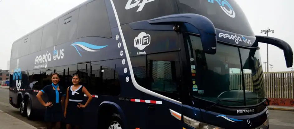 Megabus Peru 将乘客送到其旅行目的地